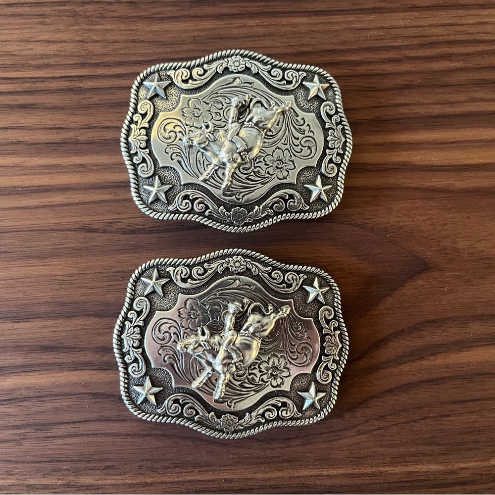 Silver Western Belt Buckles
